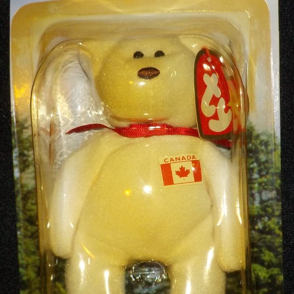 MAPLE THE BEAR TY MCDONALD'S INTRODUCED 2/27/97 BIRTH 7/1/98 BRAND NEW IN BOX - Picture 2 of 6